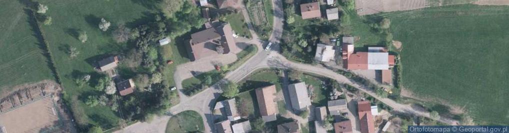 Zdjęcie satelitarne POL Kisielów OSP