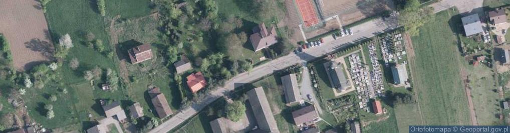 Zdjęcie satelitarne POL Kisielów Szkoła