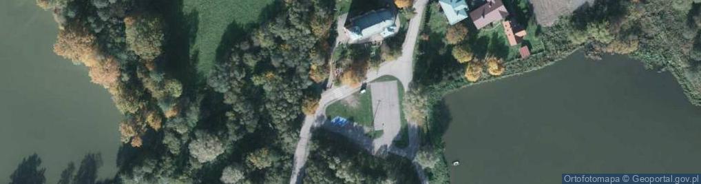 Zdjęcie satelitarne POL Kończyce Małe Kościół NMP 1