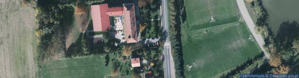 Zdjęcie satelitarne POL Kończyce Małe SP im. J. Dąbrowskiego