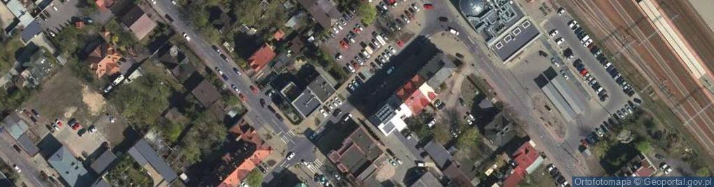 Zdjęcie satelitarne POL Leginowo city hall