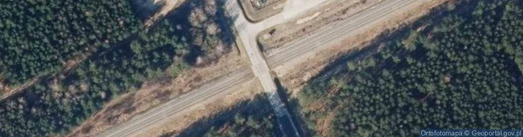 Zdjęcie satelitarne POL-LK43-DK66-crossing-wikiekspedition-car