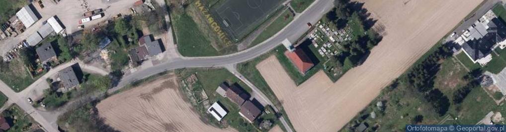 Zdjęcie satelitarne POL Mazańcowice Kośció EA Zbawiciela 2