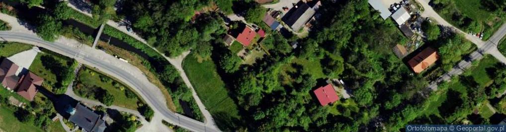 Zdjęcie satelitarne POL Mazańcowice Upadek (1780)