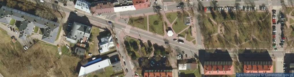 Zdjęcie satelitarne POL Nowy Dwór monument