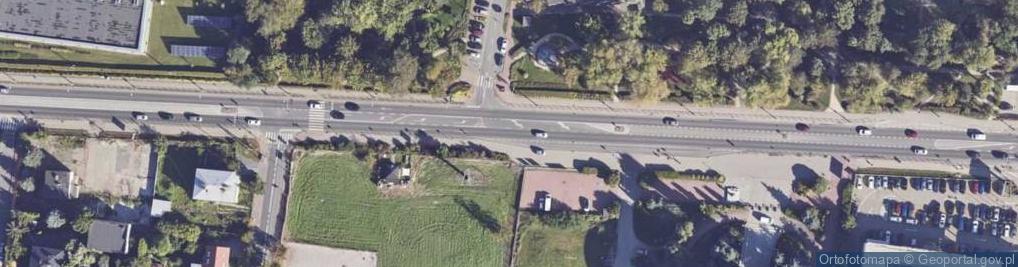 Zdjęcie satelitarne POL Ożarów Mazowiecki church and hotel
