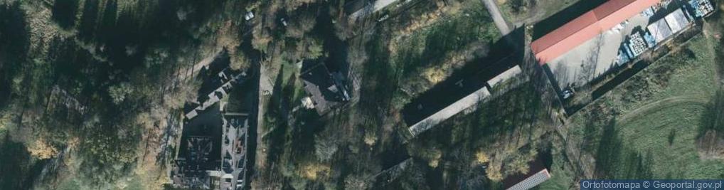 Zdjęcie satelitarne POL Pogórze Powiatowy Dom Pomocy Społecznej
