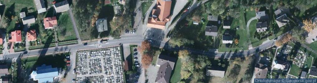Zdjęcie satelitarne POL Pruchna Szkoła Podstawowa