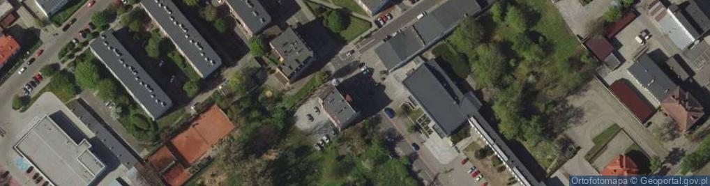 Zdjęcie satelitarne POL Racibórz Kamienica przy ul. Ogrodowej 10 2