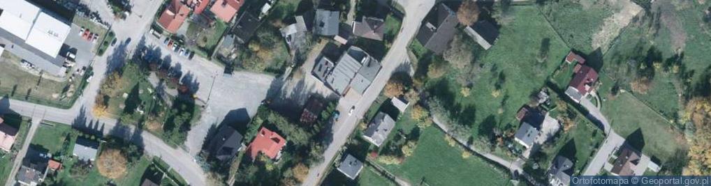 Zdjęcie satelitarne POL Rudzica GOK, biblioteka i poczta