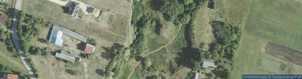Zdjęcie satelitarne POL Skorocice, rezerwat przyrody