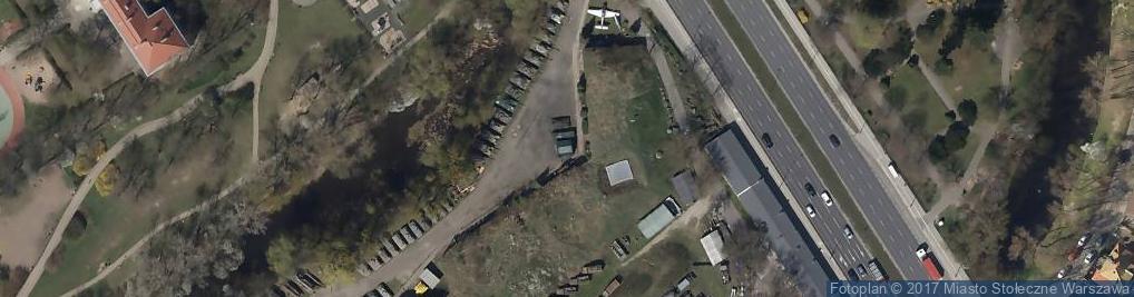 Zdjęcie satelitarne POL Warsaw Fort Czerniakow 1