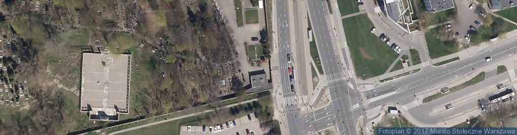 Zdjęcie satelitarne POL Warsaw JCP pompa synagoga3
