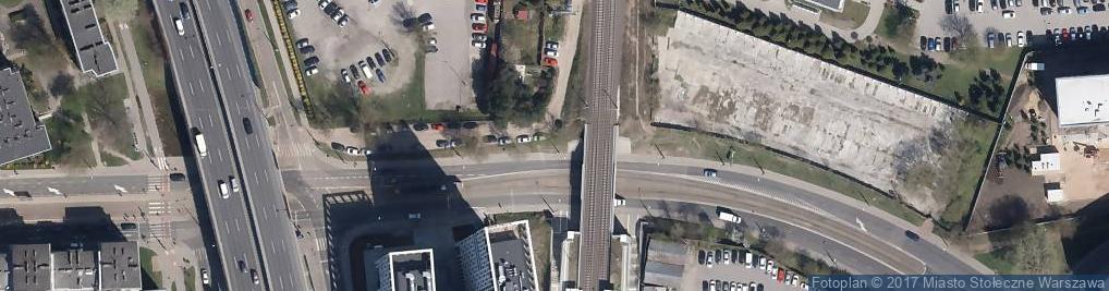 Zdjęcie satelitarne POL Warsaw Koło kolej obwodowa