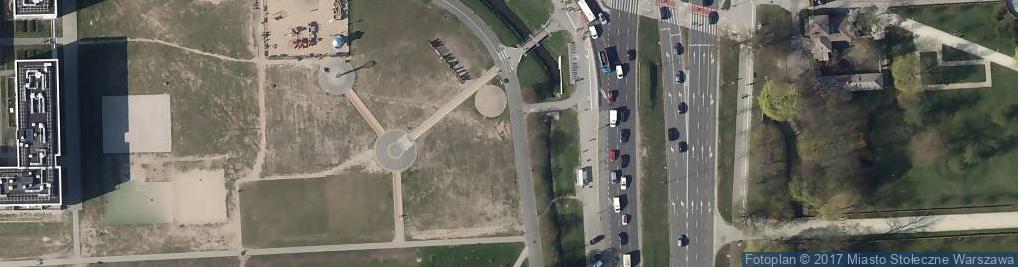 Zdjęcie satelitarne POL Warsaw Wilanów buława
