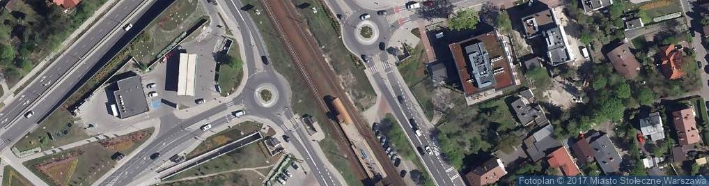 Zdjęcie satelitarne POL Warszawa Międzylesie
