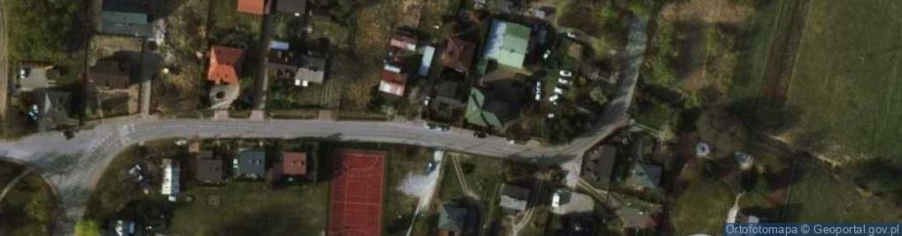 Zdjęcie satelitarne POL Zaborów school