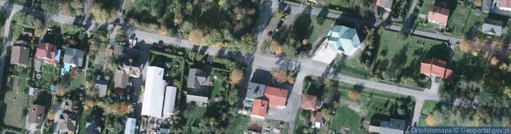 Zdjęcie satelitarne POL Zaborze, Cieszyn county, OSP