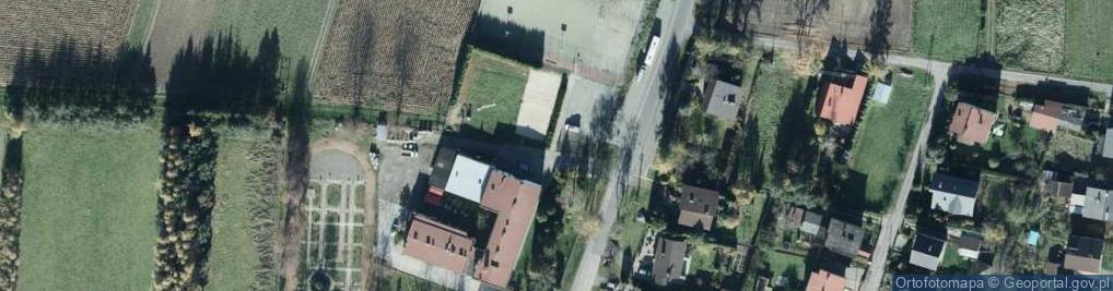 Zdjęcie satelitarne POL Zaborze, Cieszyn county, Zespół Szkolno-Przedszkolny (Szkoła Podstawowa im. Karola Miarki)