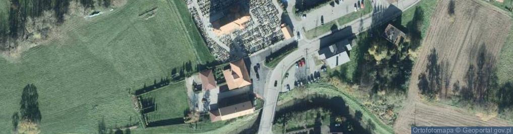 Zdjęcie satelitarne POL Zebrzydowice Kościół Wniebowzięcia NMP 1