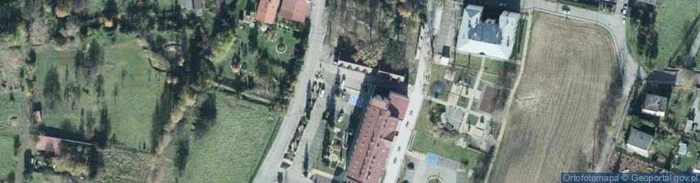Zdjęcie satelitarne POL Zebrzydowice Urząd Gminy