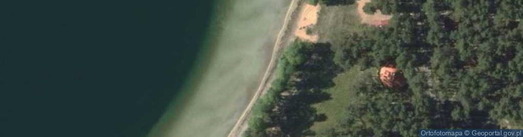 Zdjęcie satelitarne Poland. Gmina Jedwabno. Narty Lake 011