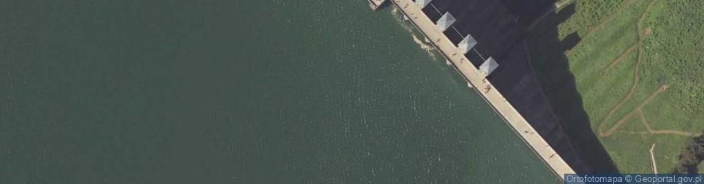 Zdjęcie satelitarne Poland Lake Solina view from dam