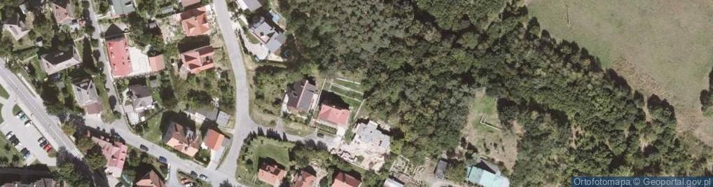 Zdjęcie satelitarne Polanica zdroj city centre