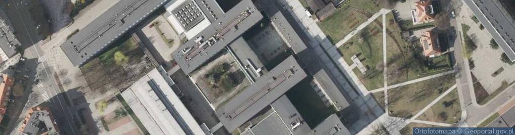 Zdjęcie satelitarne Politechnika Śląska - Wydział Chemiczny2