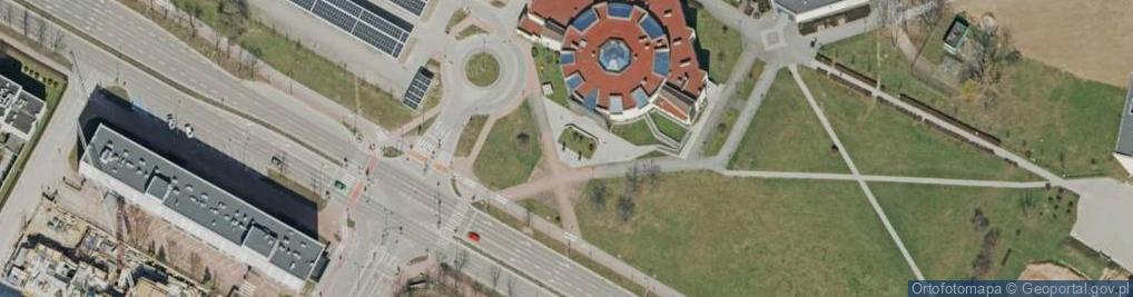 Zdjęcie satelitarne Politechnika swietokrzyska biblioteka