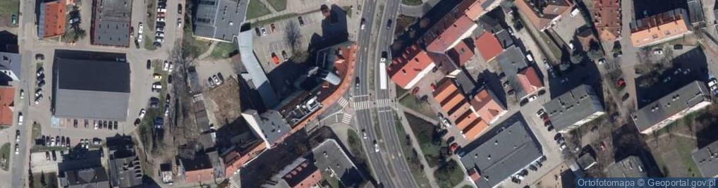Zdjęcie satelitarne Pomnik Bohaterow w Slubicach 2