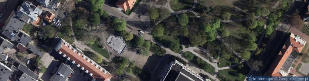 Zdjęcie satelitarne Pomnik Claude Debussy Bydgoszcz