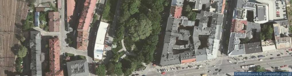 Zdjęcie satelitarne Pomnik zygmunta augusta krakow