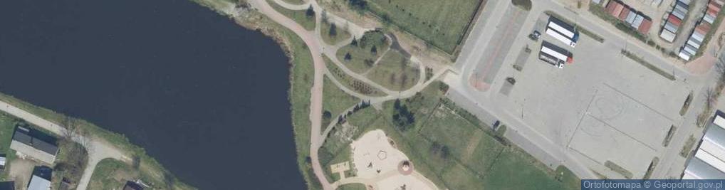 Zdjęcie satelitarne Pomnik71