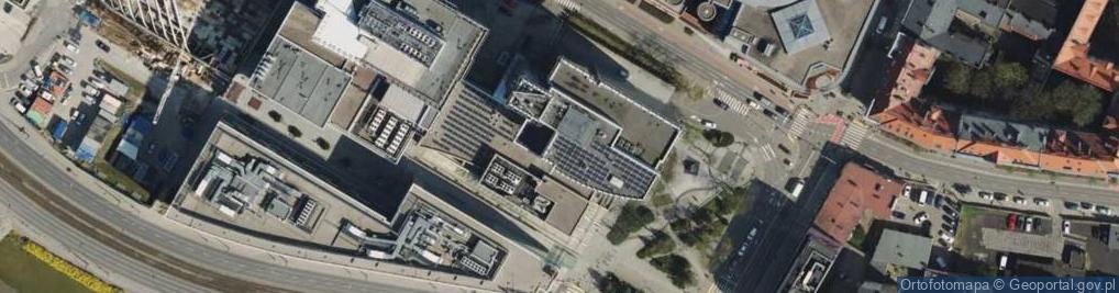 Zdjęcie satelitarne Poznań Financial Centre