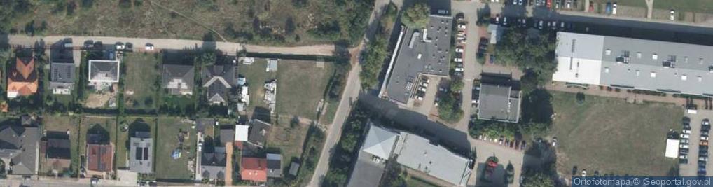 Zdjęcie satelitarne Poznański Park Naukowo-Technologiczny Wjazd