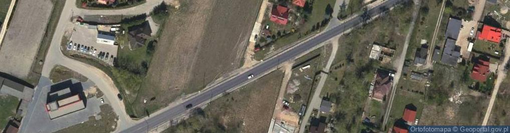 Zdjęcie satelitarne Pruszkow, Zbikow, skrzyzowanie