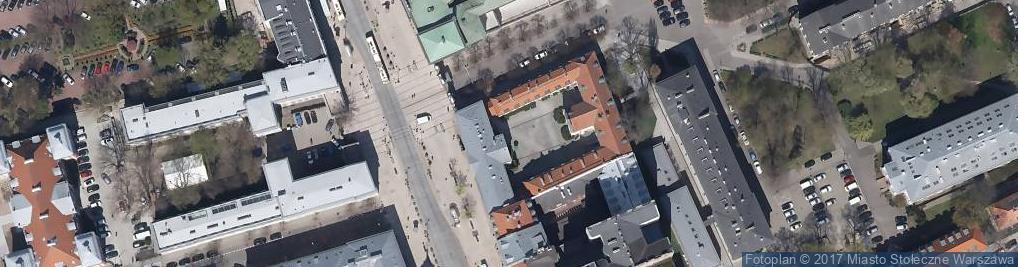 Zdjęcie satelitarne Przychodnia UW