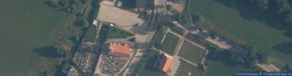 Zdjęcie satelitarne Przyjazn Kosciol tyl