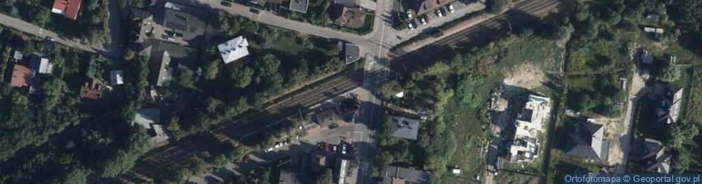 Zdjęcie satelitarne Przystanek kolejowy Michałowice