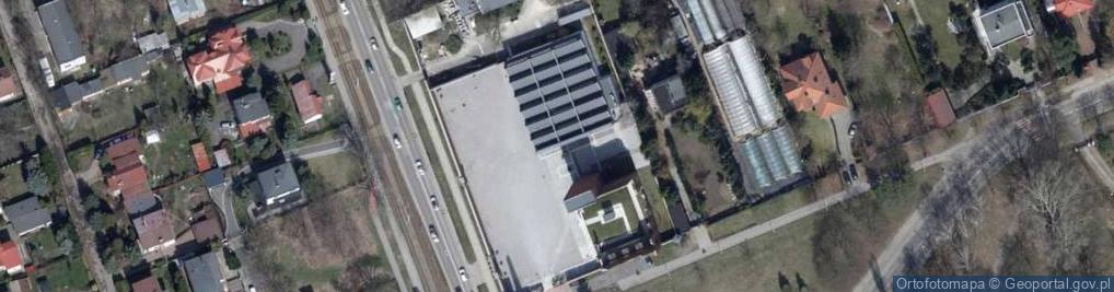 Zdjęcie satelitarne Radogoszcz mauzoleum