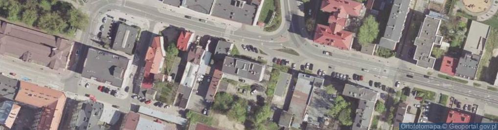 Zdjęcie satelitarne Radom-sad okregowy