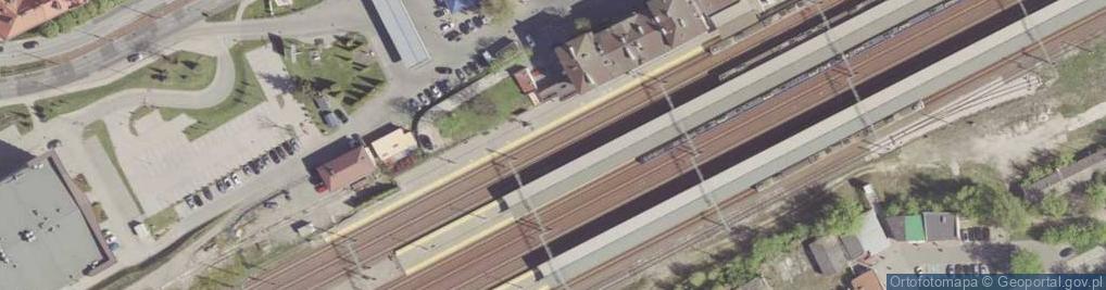 Zdjęcie satelitarne Radom - Train station 04