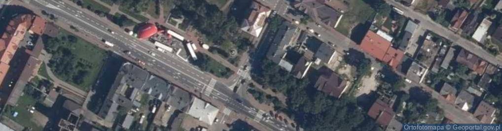 Zdjęcie satelitarne Radzymin stary rynek