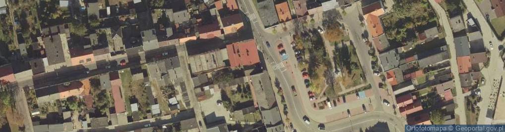 Zdjęcie satelitarne Radzyn castle