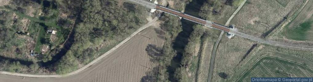 Zdjęcie satelitarne Railway bridge over Glatzer Neisse by Klodzko Ksiazek 