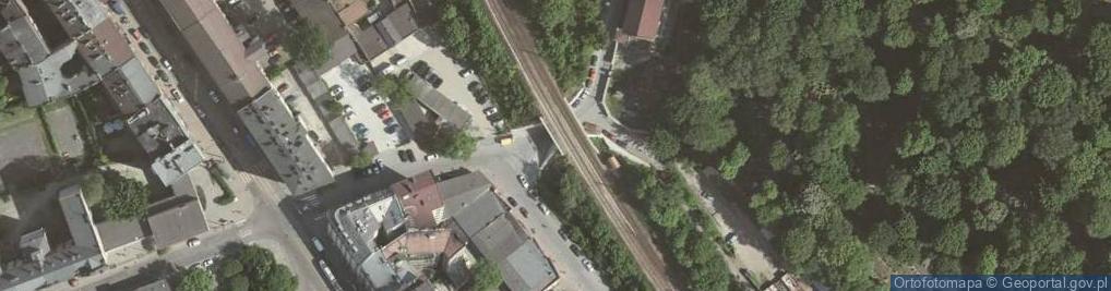 Zdjęcie satelitarne Railway culvert (view from the west),Miodowa street,Kazimierz,Krakow,Poland