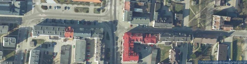 Zdjęcie satelitarne Ratusz Mława StaryRynek