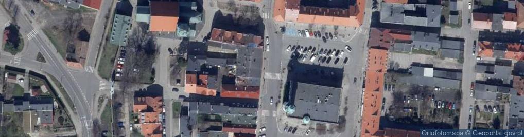 Zdjęcie satelitarne Ratusz Sulechów - tablica