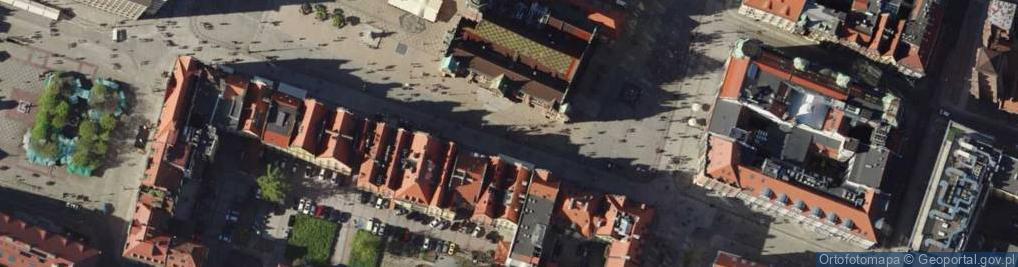 Zdjęcie satelitarne Ratusz we Wrocławiu - detale